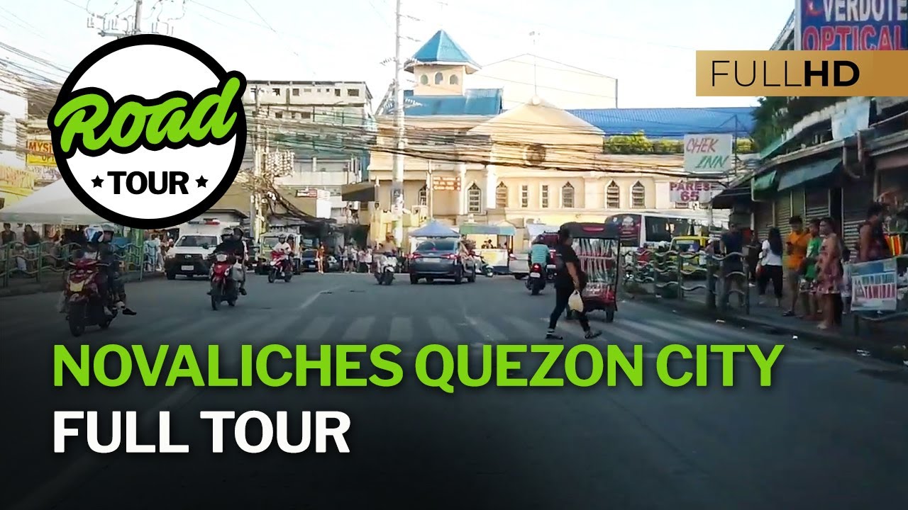 Quiriño Highway Novaliches Quezon City - Full Road Trip