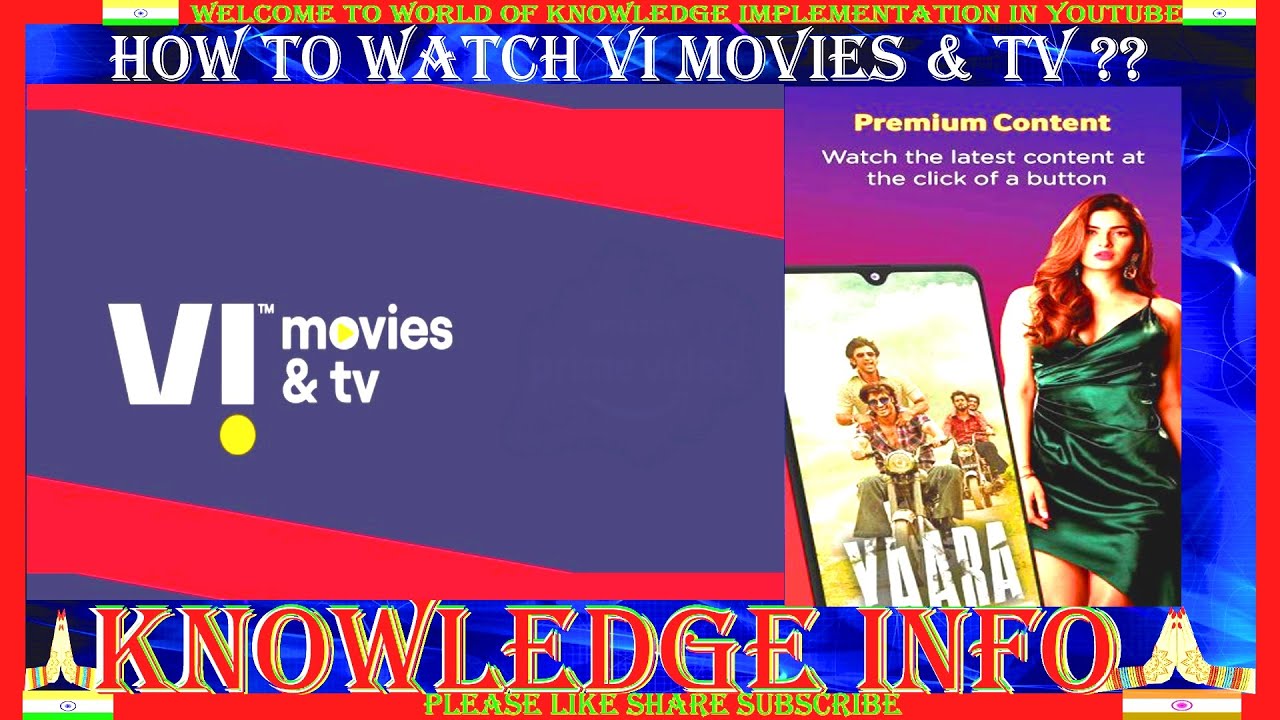 #VI Movies and TV Live TV Originals TV Shows by Vodafone Idea Limited Official App@KNOWLEDGEINFOofficial