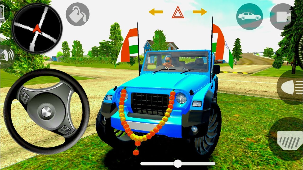 Dollar (Song) Modified Mahindra Black Thar || Indian Cars Simulator 3D | Android Gameplay Not Nikhil