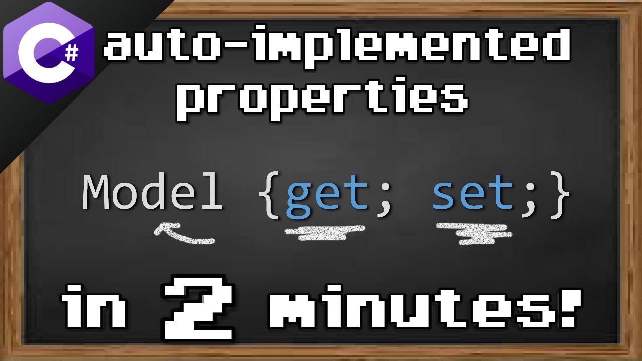 C# auto implemented properties 🔐