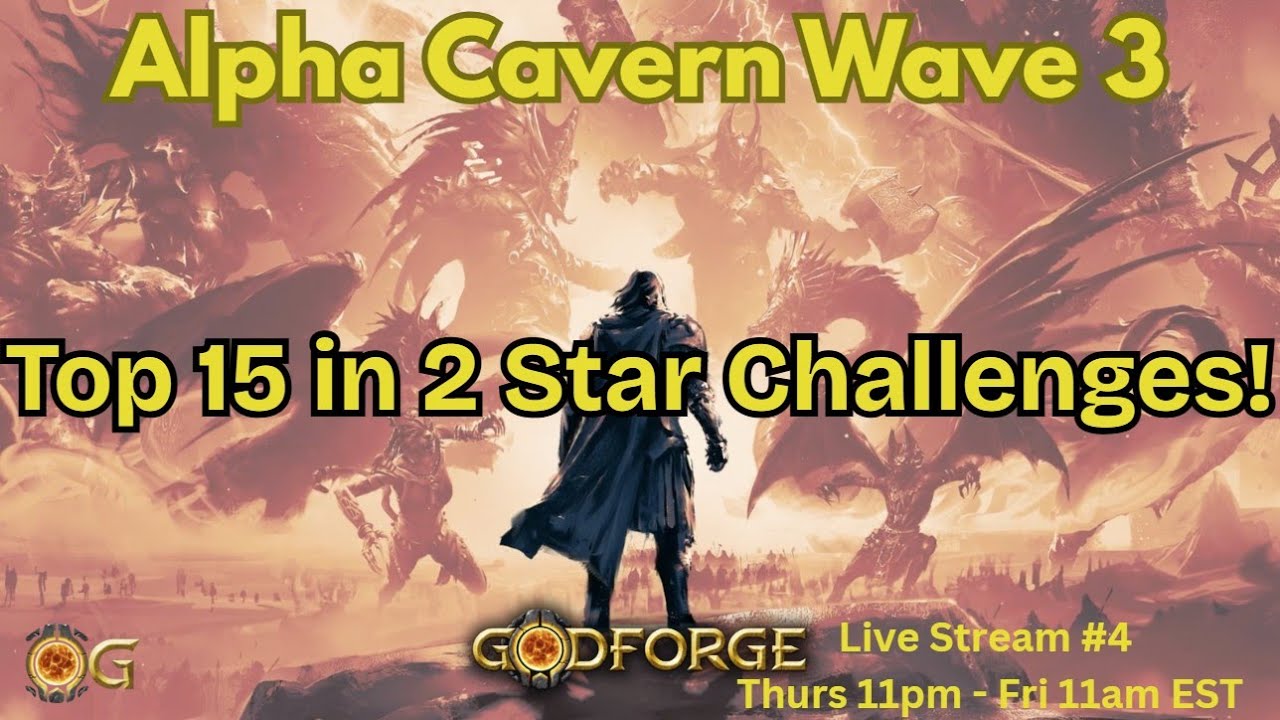 Alpha Cavern of Chaos Wave 3 - Day 2 Push!