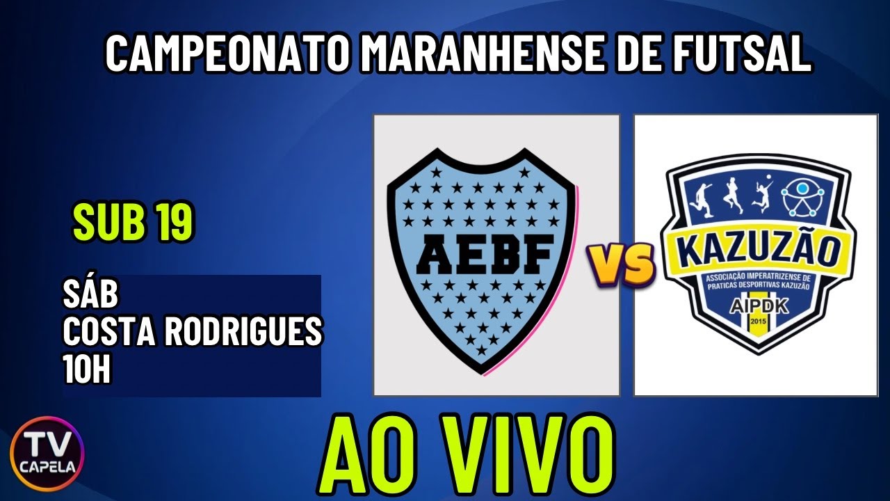 AO VIVO: BOCA X KAZUZÃO | SUB 19