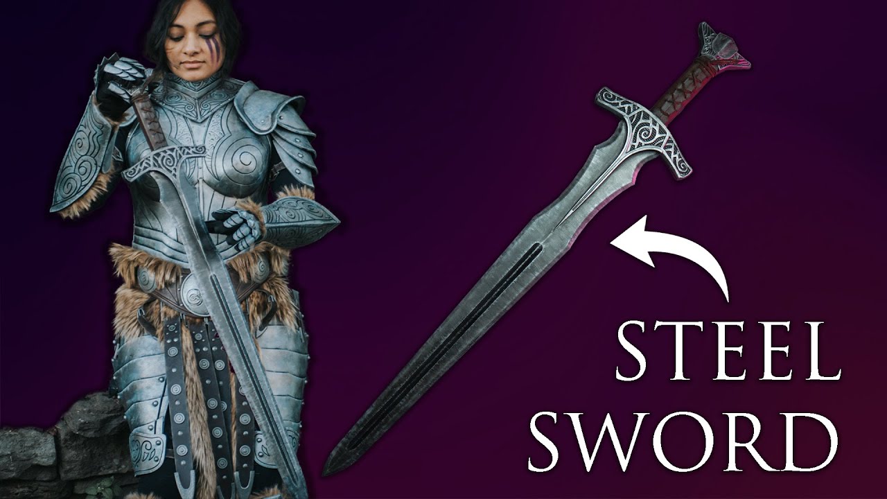 Making the STEEL SWORD from Skyrim