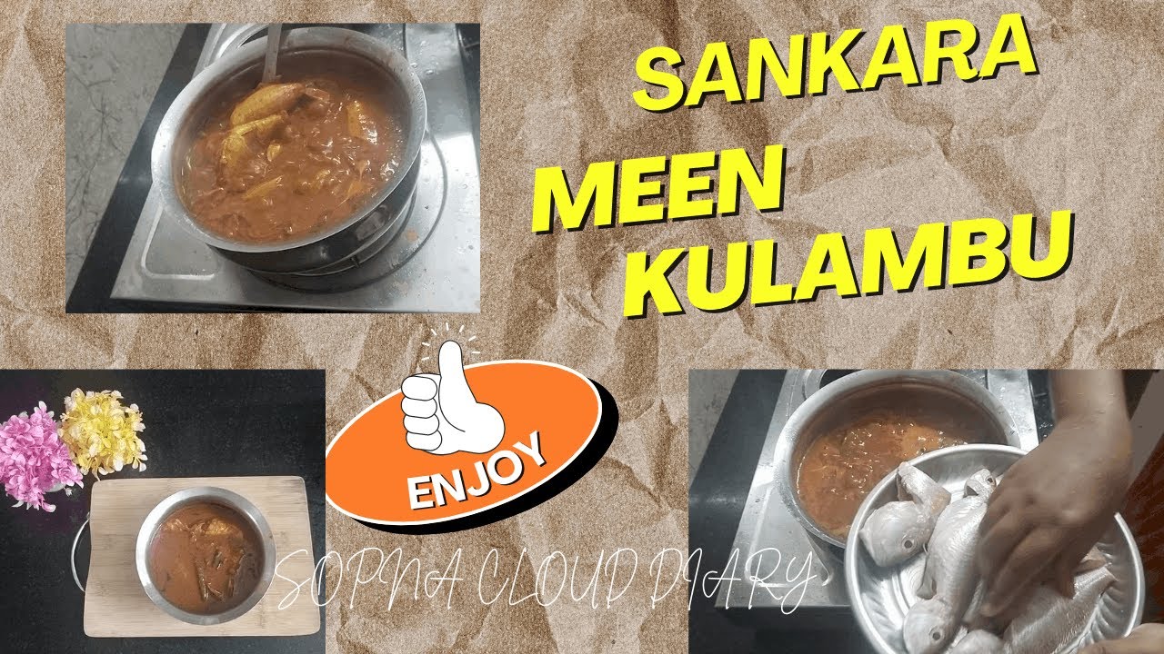 😋Fish Kulambu Sankara Meen Kulambu Tamil