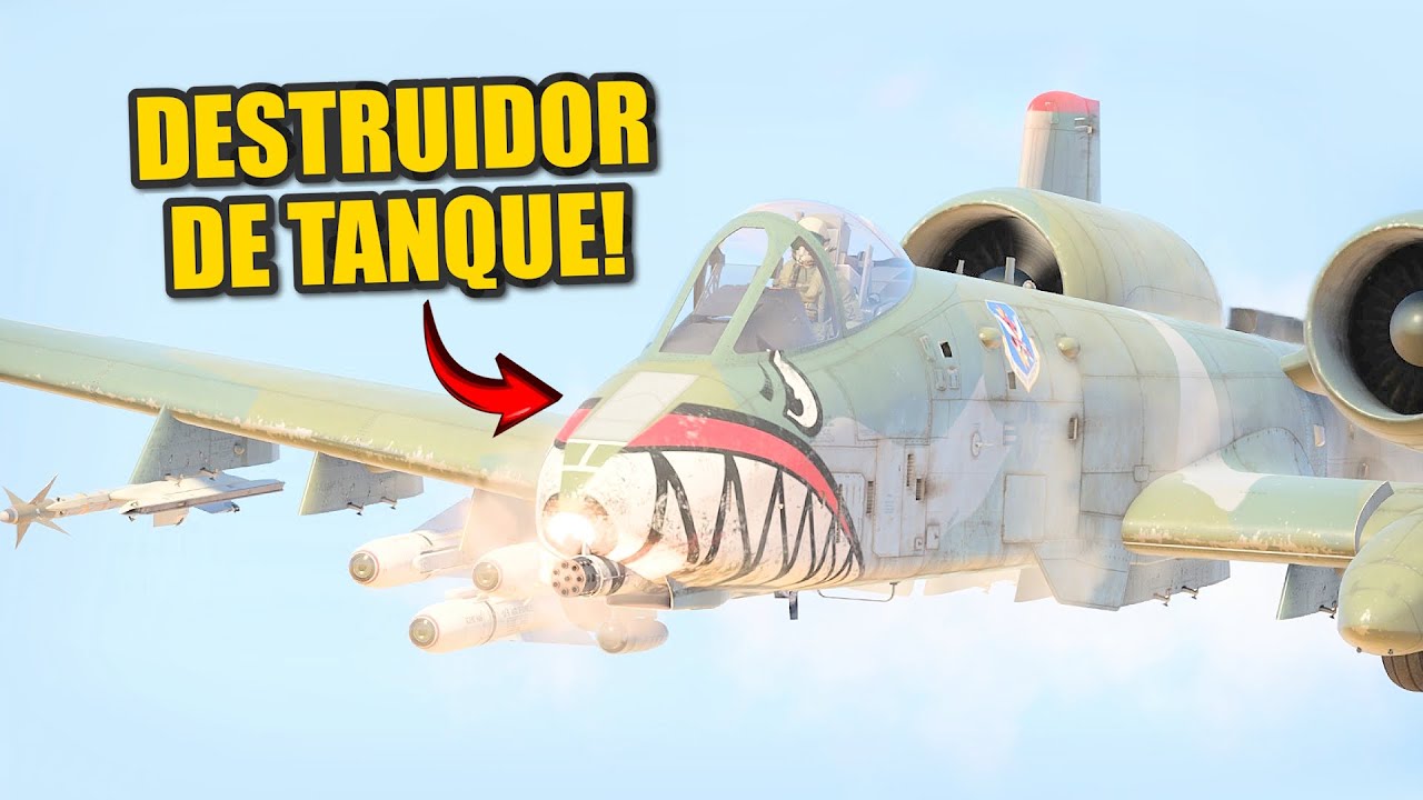 Mais 10 Minutos Satisfatórios De um A10 Destruindo Tanques!! - Warthunder PT - BR
