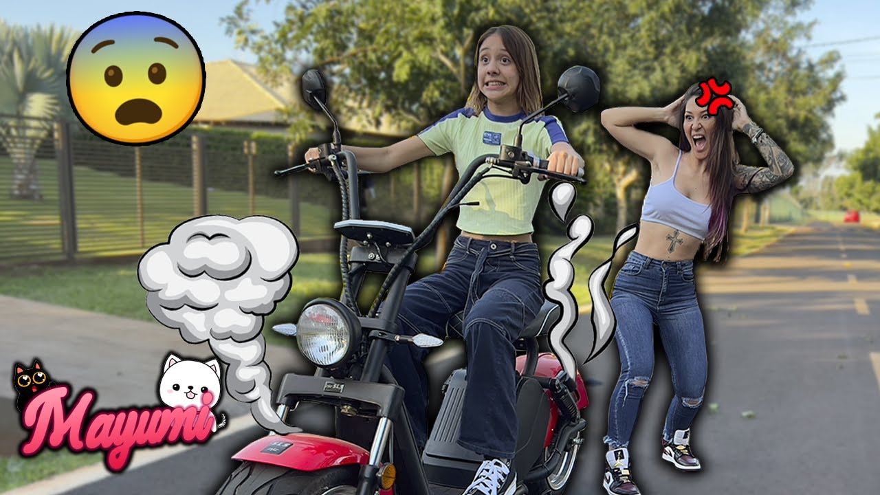 QUEBREI A SCOOTER DOS MALOUCOS!!! 😱😱