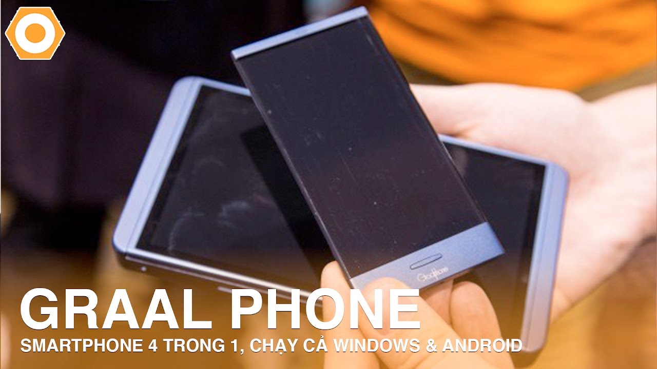 GraalPhone ra mắt- Smartphone 4 trong 1, chạy cả Windows lẫn Android