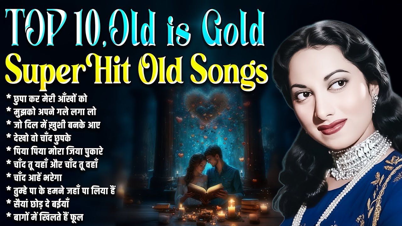 Top 10 All time | Superhit Old Songs | छुपा कर मेरी आँखों को | मुझको अपने गले लगा लो