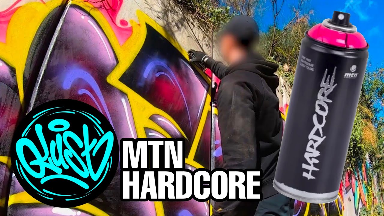 GRAFFITI 🔥 TESTING MTN HARDCORE ON RAW CONCRETE 🔥