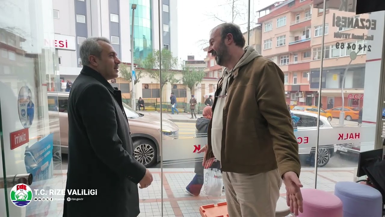 Vali Baydaş Esnaf Ziyareti