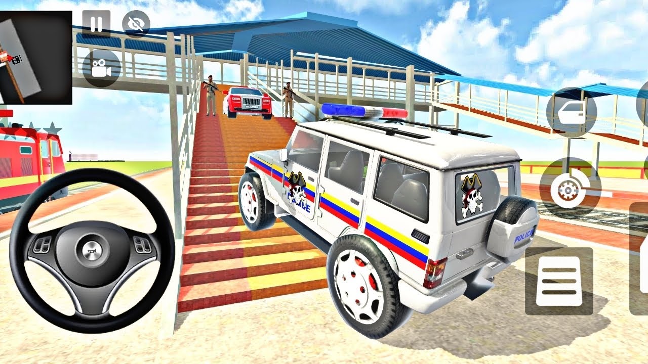 🤯⚪Modified Police car😁Gangster Life In India Streets🚨[India Theft Auto Simulator game for Android🎮🔥