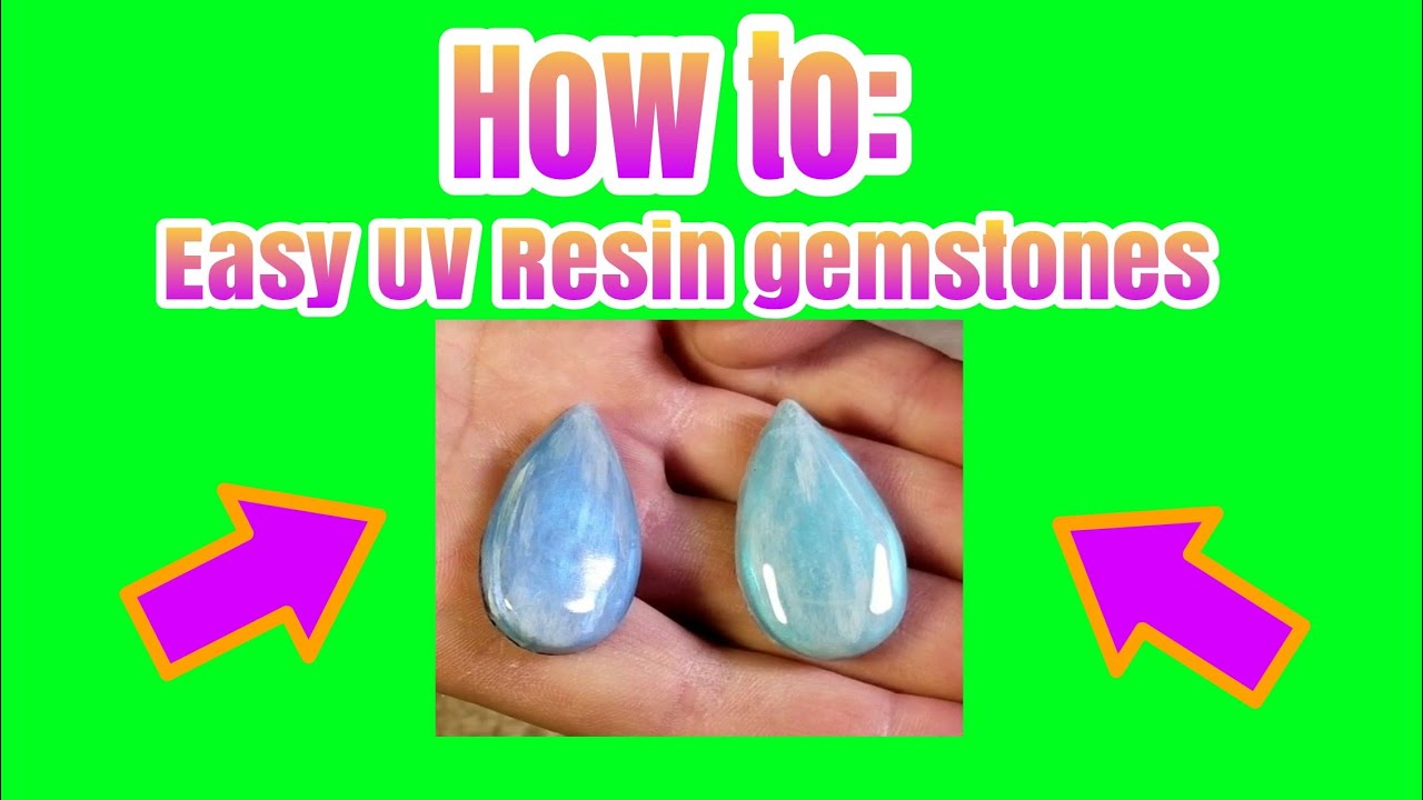 How to make a UV resin gemstone!