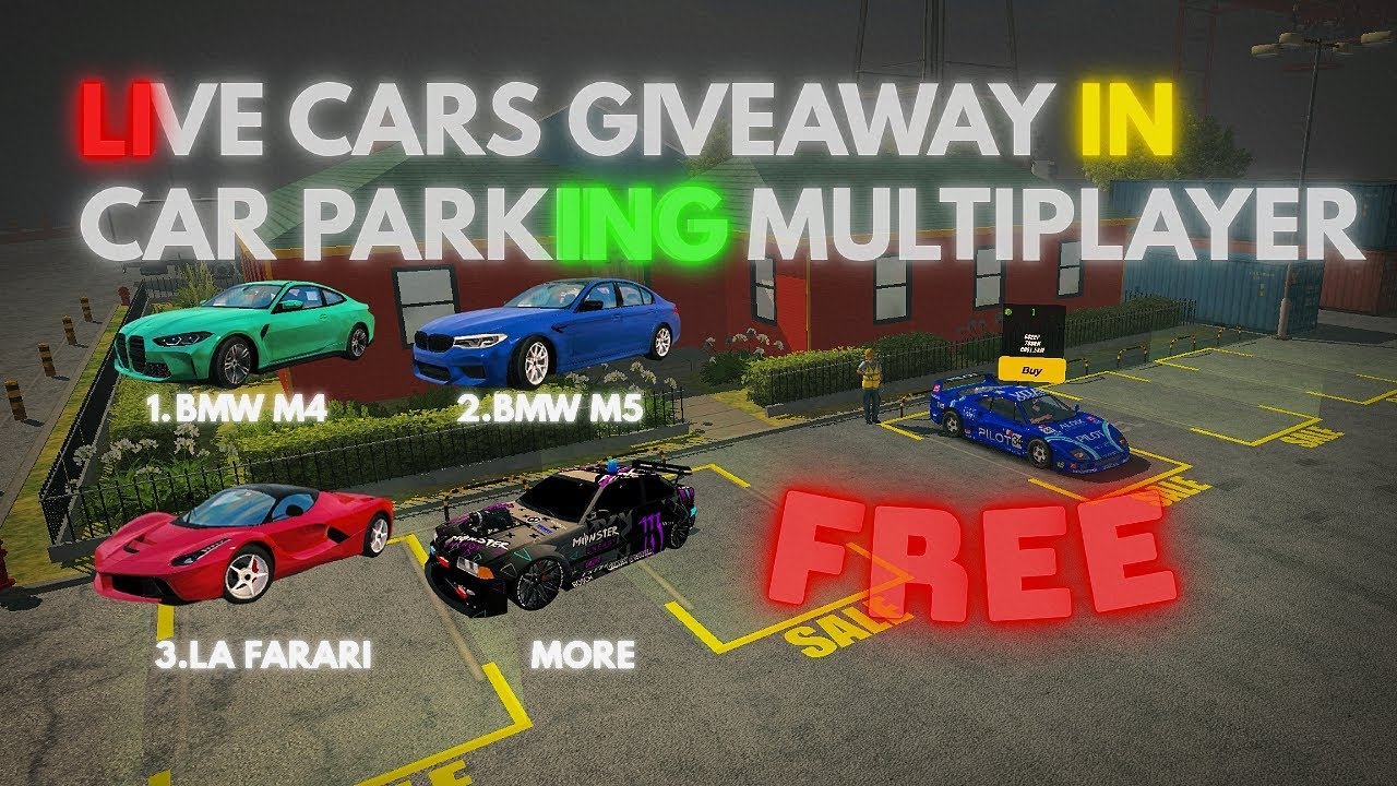 LIVE CARS GIVEAWAY IN CAR PARKING MULTIPLAYER WITH SUBSCRIBER AND CAR DESIGN