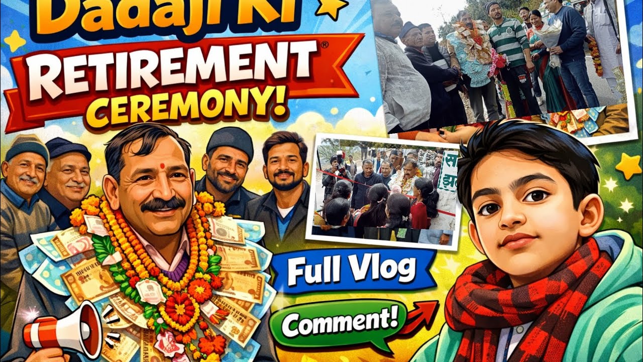 Dada ji ki retirement ceremony || full vlog || jollygrant to burantho || 