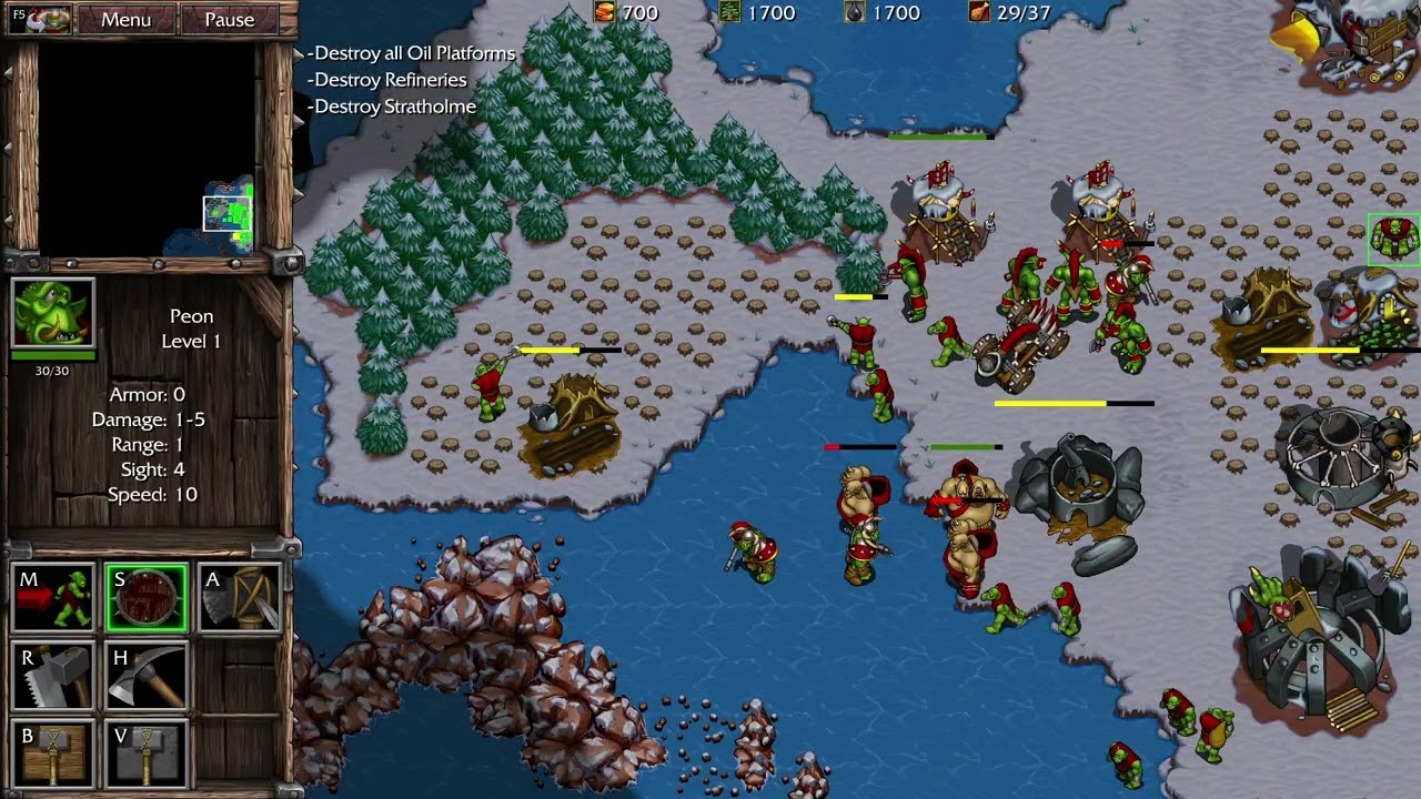 Warcraft 2 - Orc - 10: The Destruction of Stratholme (Daife Insane)