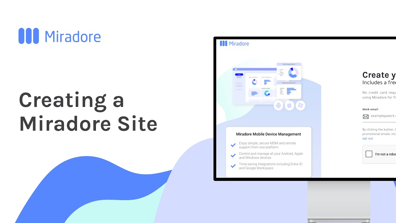 Creating a Miradore Site | Miradore MDM How-to Tutorials