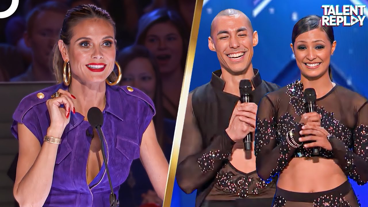 Fastest Salsa Dancers Ever? Junior and Emily Alabi | America's Got Talent