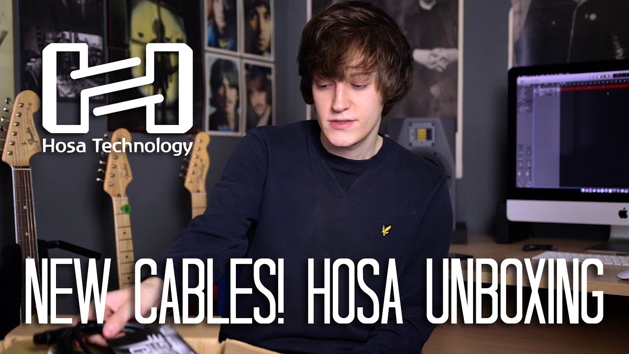 NEW CABLES - Hosa Unboxing