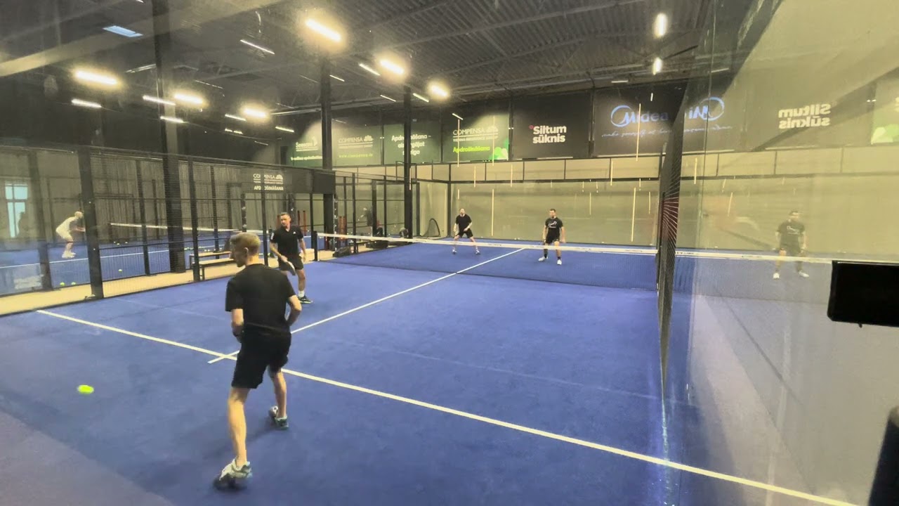 Padel Tennis match! 😎 Competitive LvAgroo Padel league Silver division (14.01.26.)