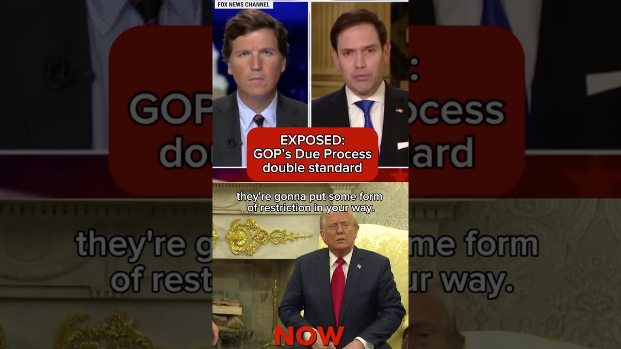 EXPOSED: GOP's Due Process double standard