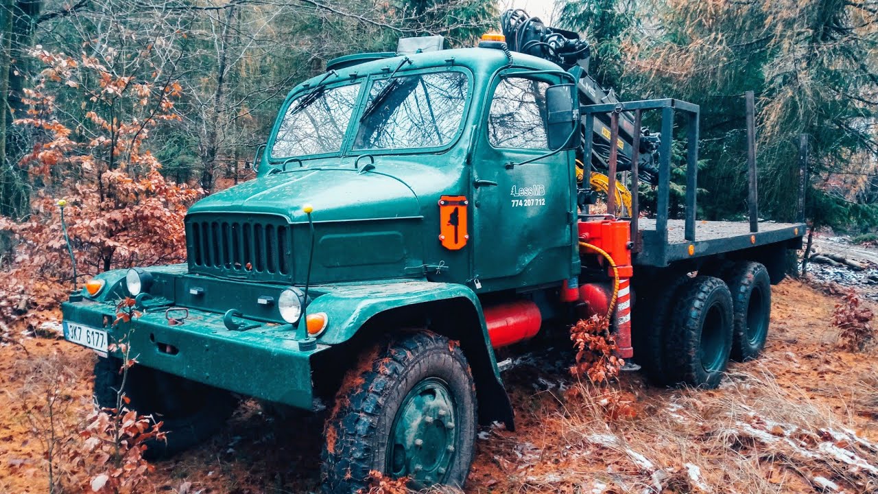 Praga V3S Lesovůz Krušné hory LessMB 🌲🇨🇿