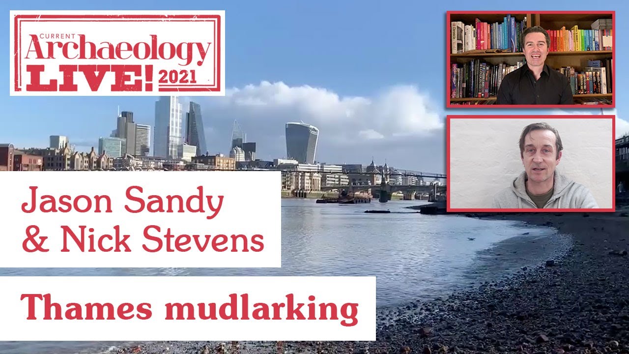 Thames mudlarking - Jason Sandy and Nick Stevens