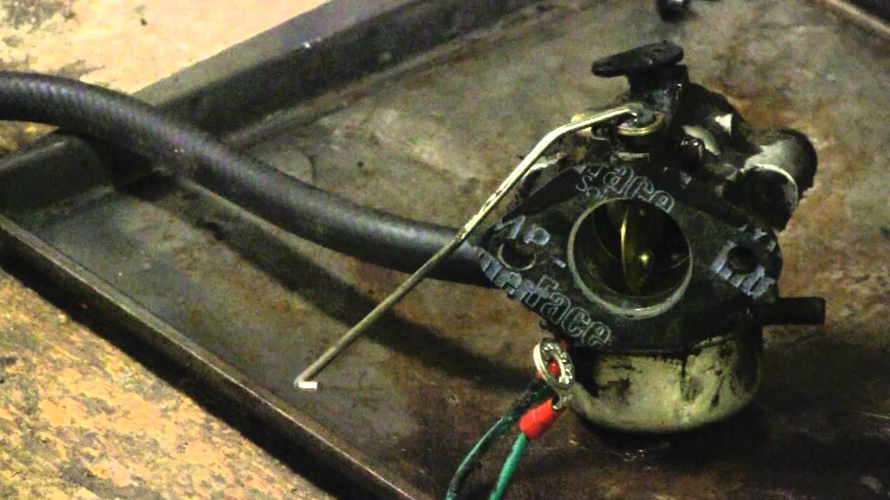 LAWN TRACTOR FUEL PROBLEM REPAIRED
