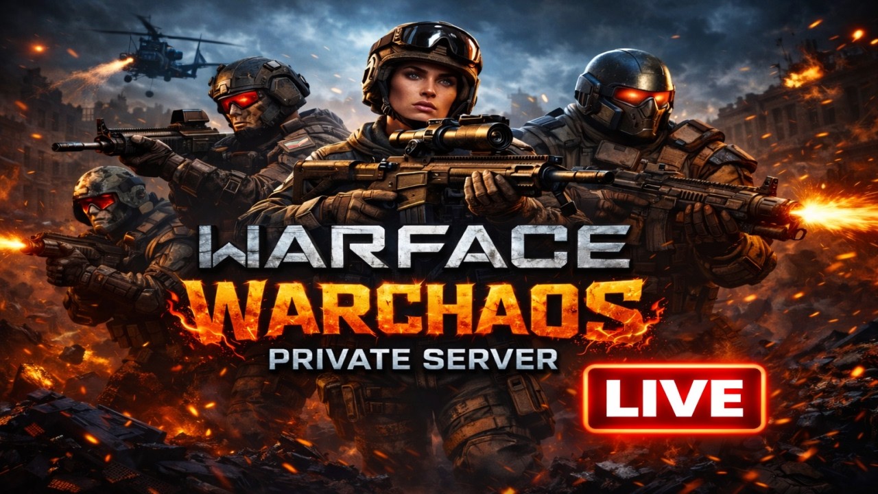 WARFACE WARCHAOS 006 - CONHEÇA O SERVIDOR E TIRANDO DÚVIDAS!!!! QUE EU CONSEGUIR RESPONDER!!! 🤣🤣🤣