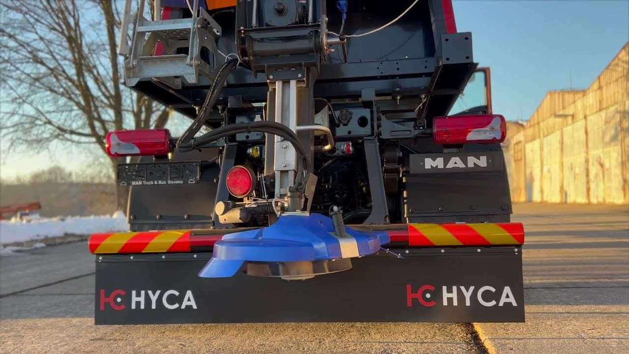 HYCA  Aebi Schmidt Statos, Schmidt Snow plough  D70 MAN
