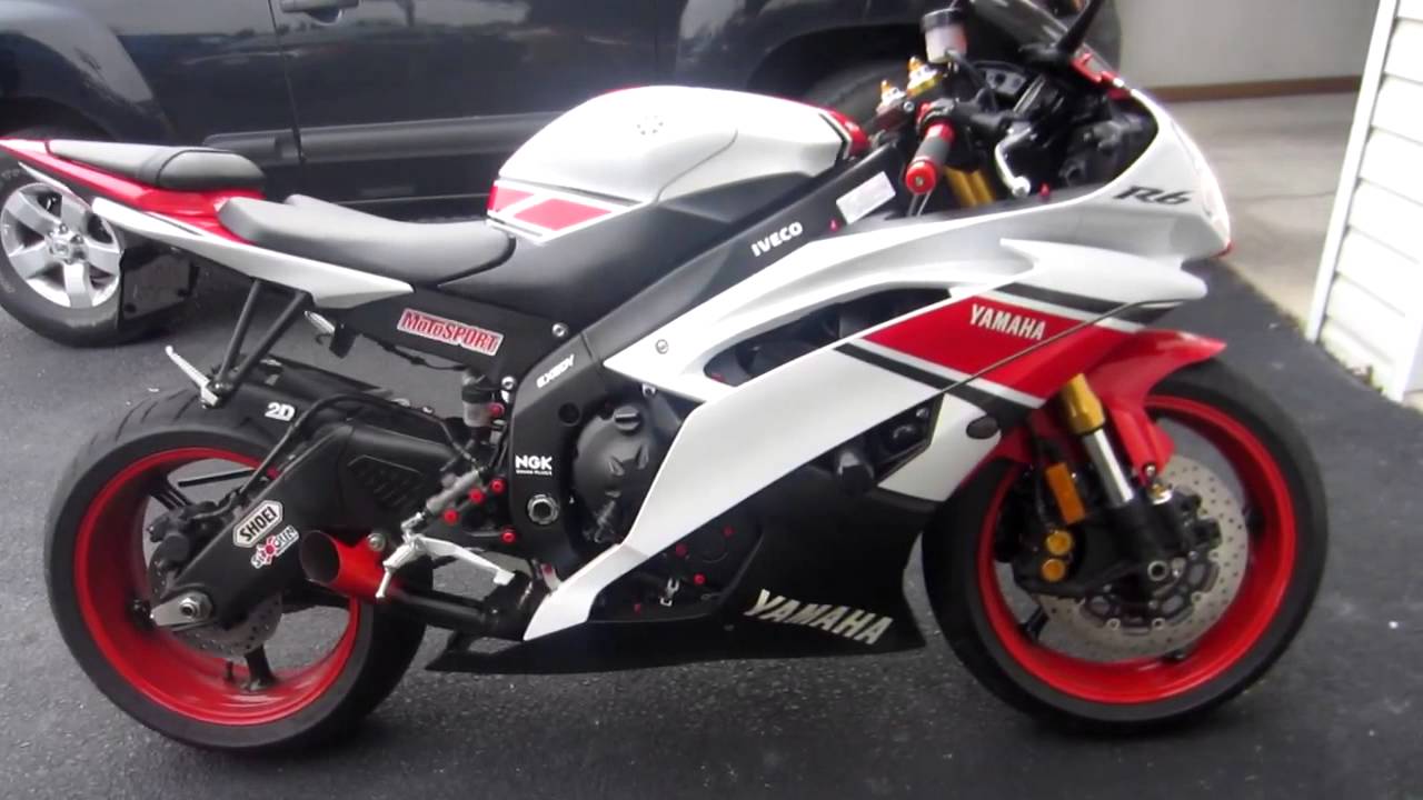 Yamaha r6 straight pipe