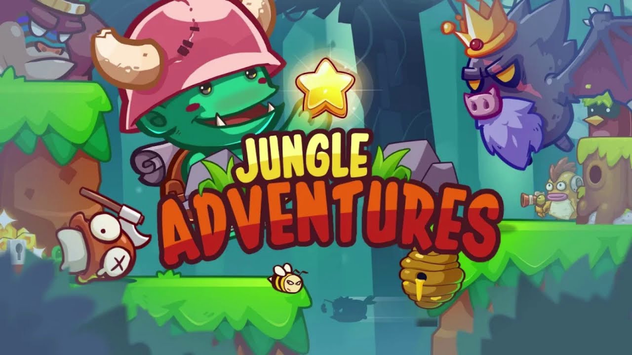 Jungle Adventures: Super World | level 9-16 Boss flipy bush | Cerise Games