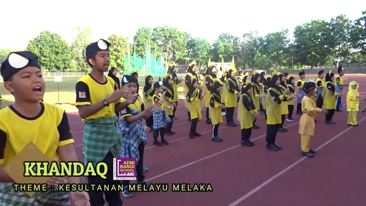 Sorakan Rumah Kuning (KHANDAQ) - Hari Sukan Adni Bangi 2020 (Juara Sorakan & Perbarisan)