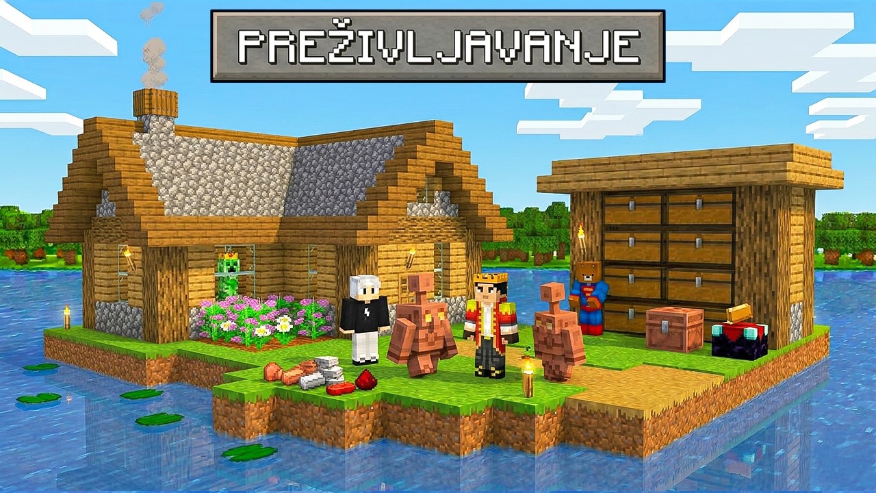 NAPRAVILI SMO SLUGE U MINECRAFT PREŽIVLJAVANJU! ep.20