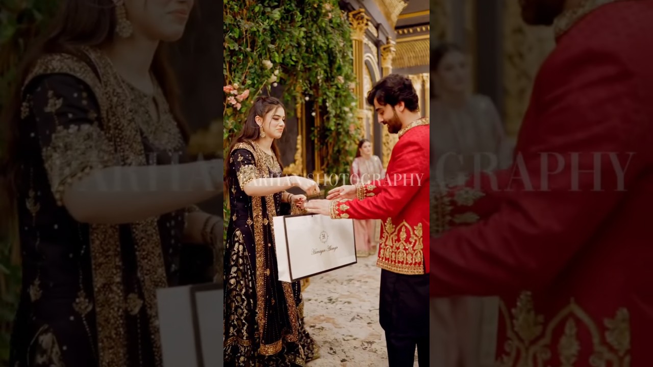 Alina Amir And Umer Butt Unseen Wedding Videos #alinaamir #umer #love #wedding