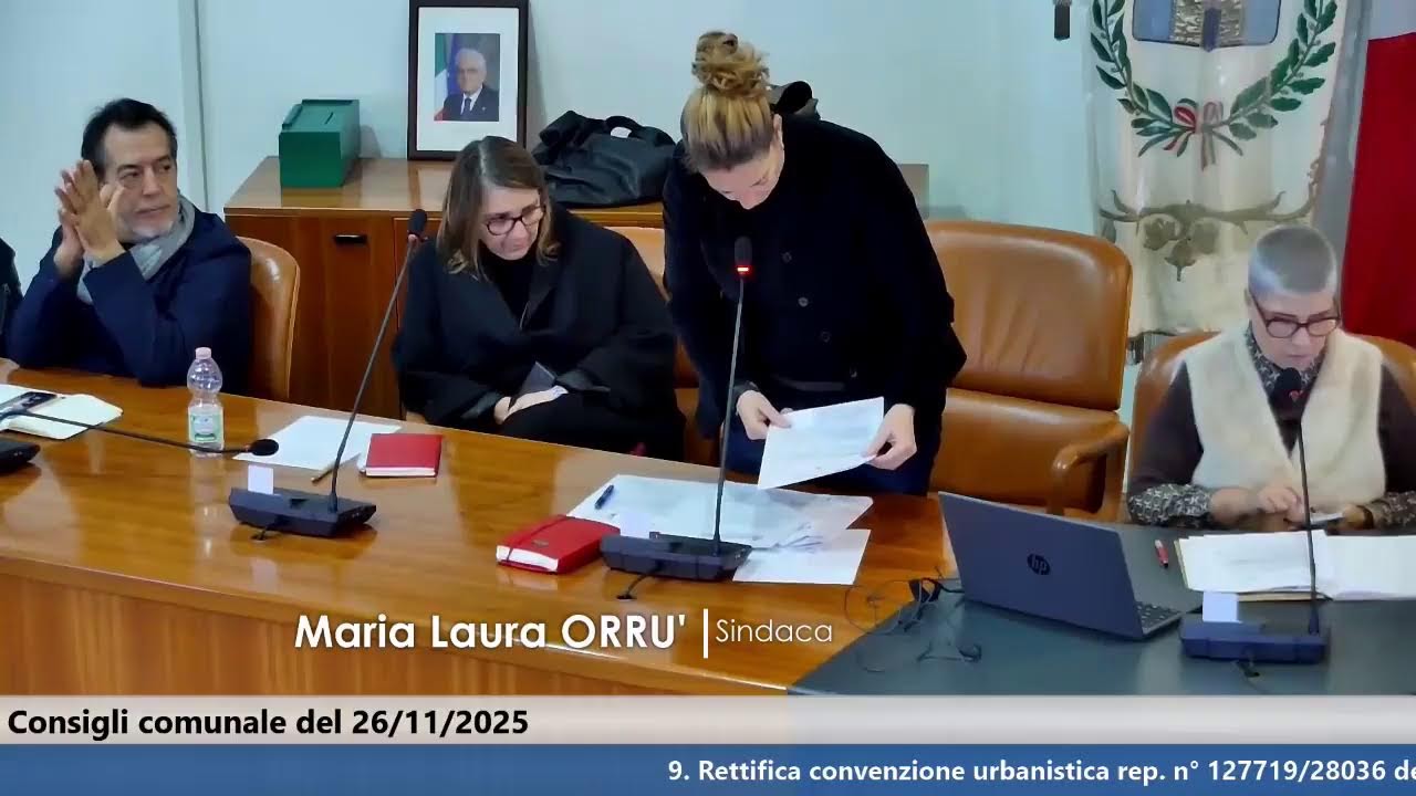 Consiglio Comunale del 26-11-2025