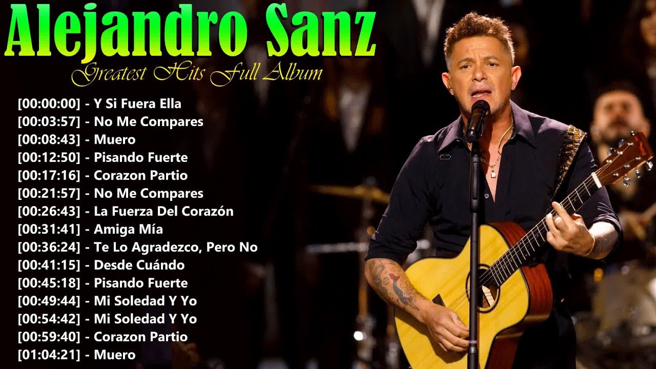 🎶 Alejandro Sanz &ndash; The Language of the Heart in Timeless Latin Ballads 💘🎤