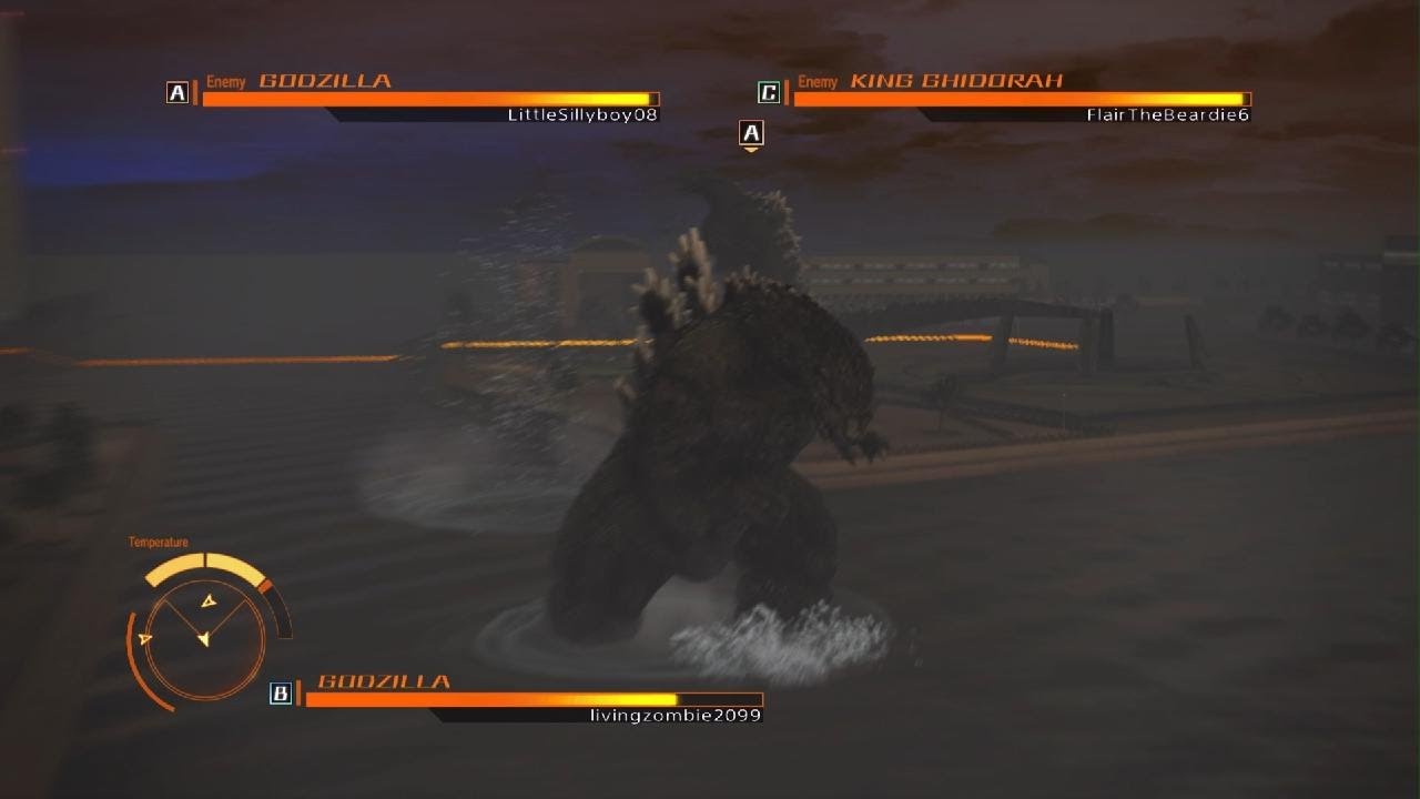 Godzilla VS Godzilla VS King Ghidorah (Godzilla PS4 - VS mode)