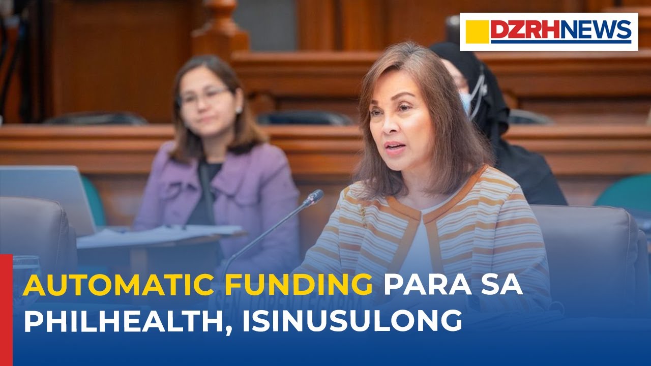 Automatic funding para sa PhilHealth, isinusulong ni Sen. Loren Legarda