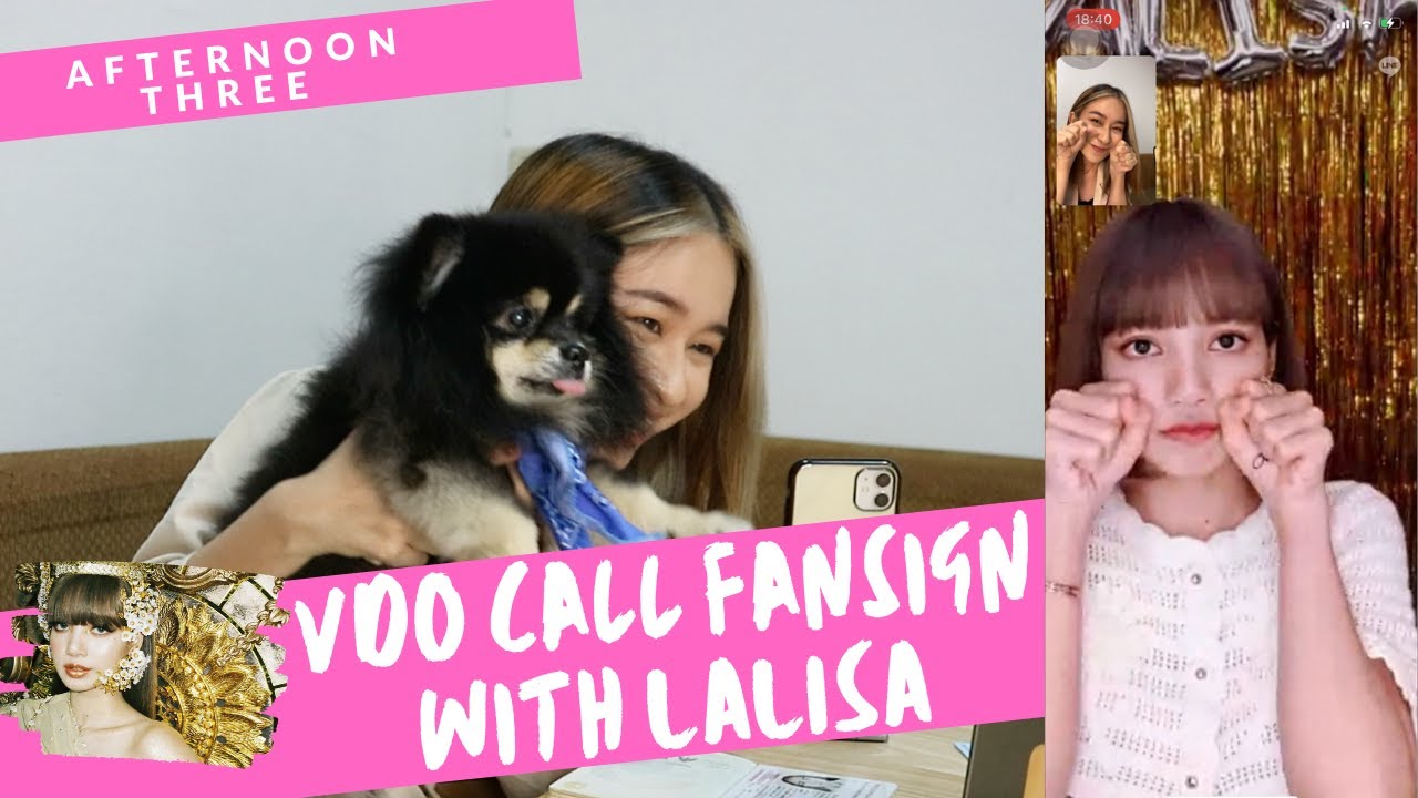 Kanid Kashare EP.1 - VDO Call Fansign with LALISA│วิดีโอคอลแฟนไซน์กับลิซ่าครั้งแรก