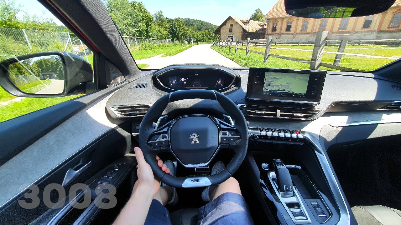 New Peugeot 3008 GT Mountain Edition 2022 Test Drive POV