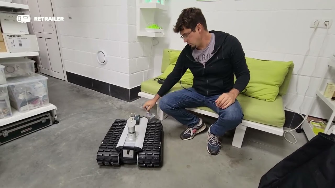 Мувер для кемпера. Обзор Robot Trolley