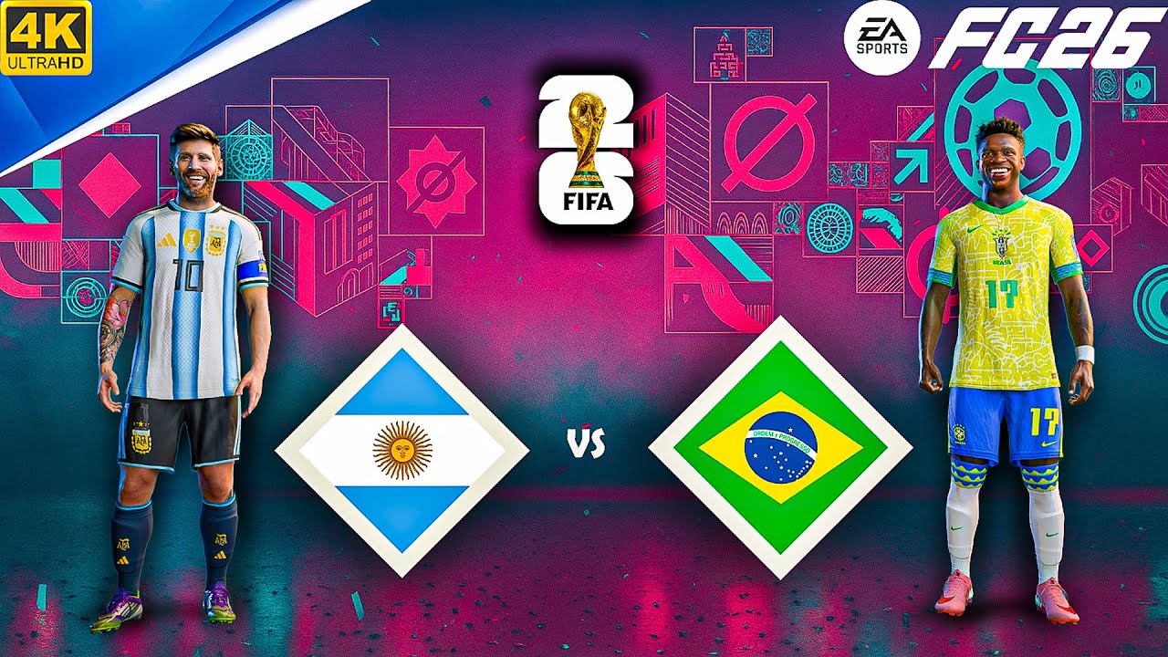 ФК 26 - Аргентина против Бразилии - Финал Чемпионата мира по футболу FIFA 2026 | Геймплей на ПК [...