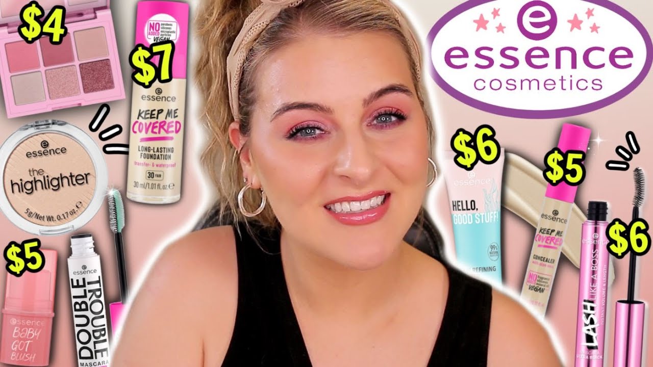 Full Face of Drugstore Makeup under $10 // Essence Keep Me Covered Foundation + more!