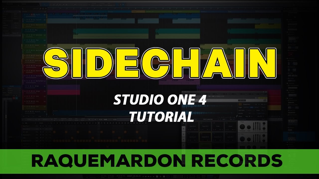 HOW TO SIDECHAIN IN STUDIO ONE 4 | BASS & KICK