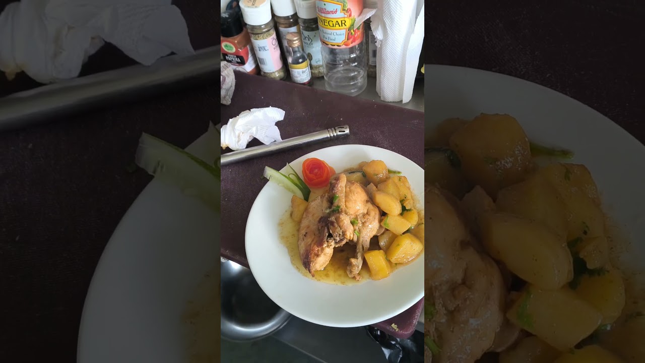 Chicken Practical at IHM Sikkim 😂🍗 #VeggiesBeLikeCollegeLife #IHMGangtok #FoodieVlog #VlogLife