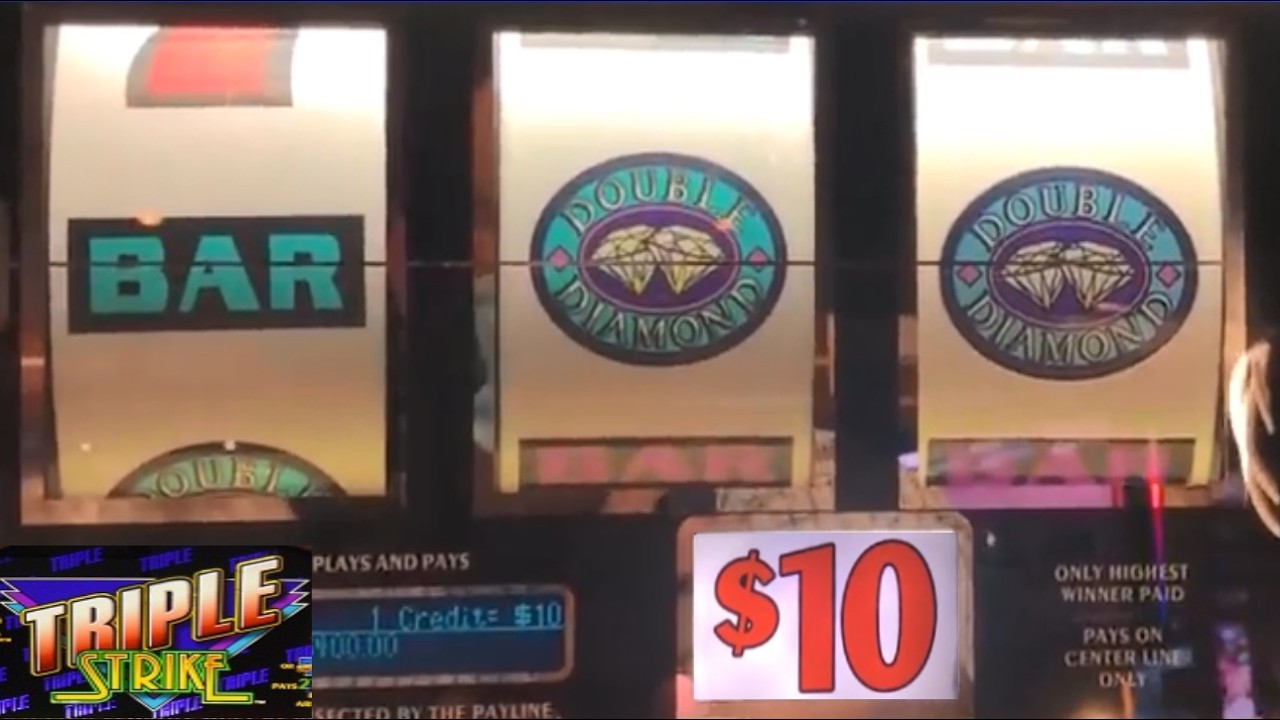 NICE Triple Strike + Double Diamond slots!