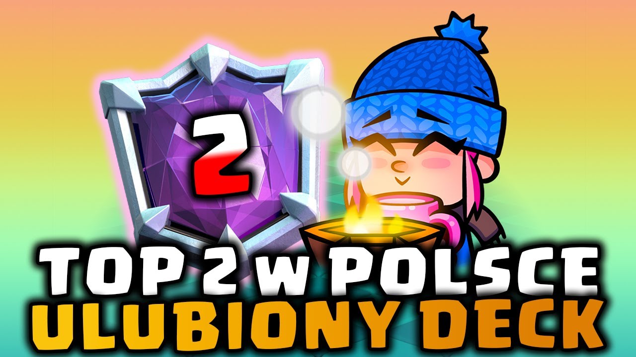 Jestem TOP 2 w POLSCE! Push Ligi Ulubionym Deckiem! 😍
