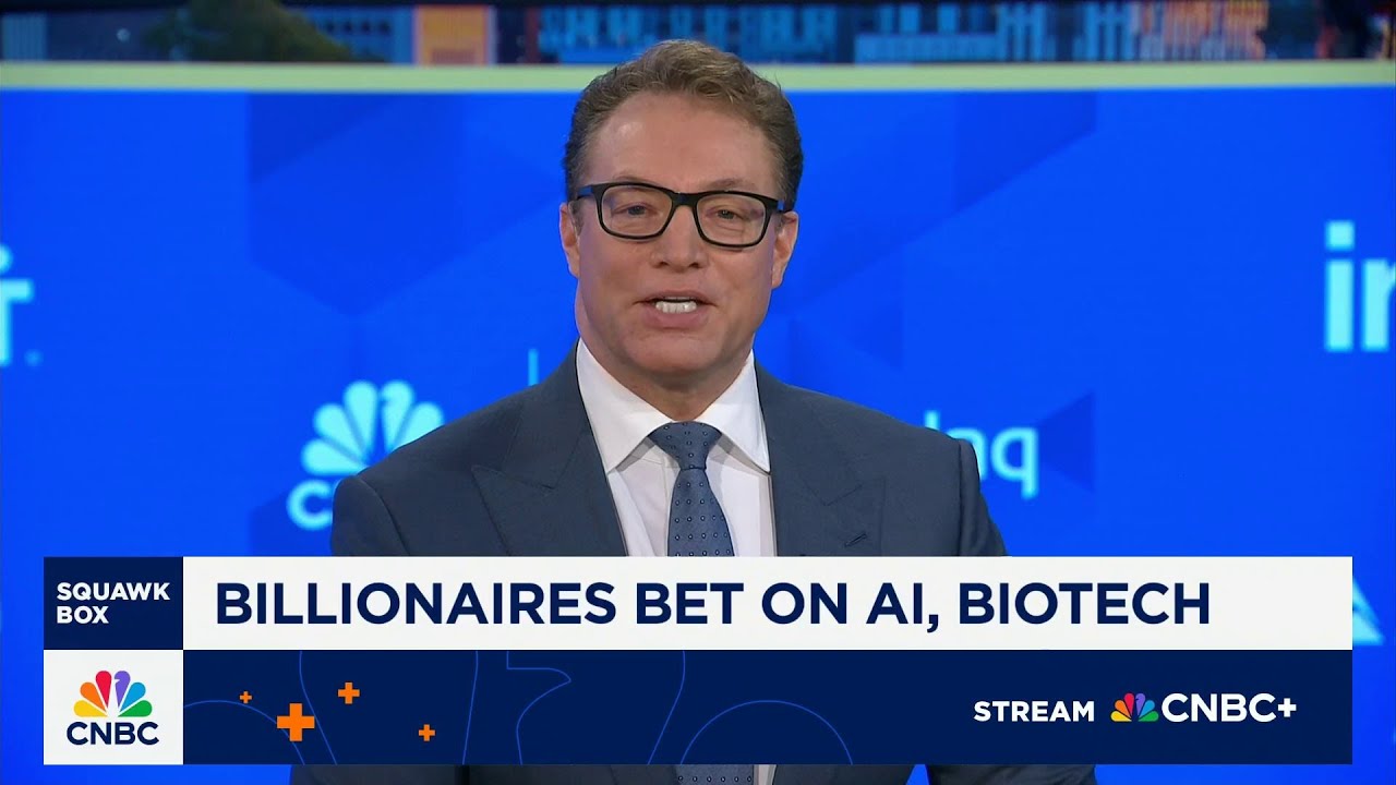 Billionaires bet on AI, biotech: Here's what to know