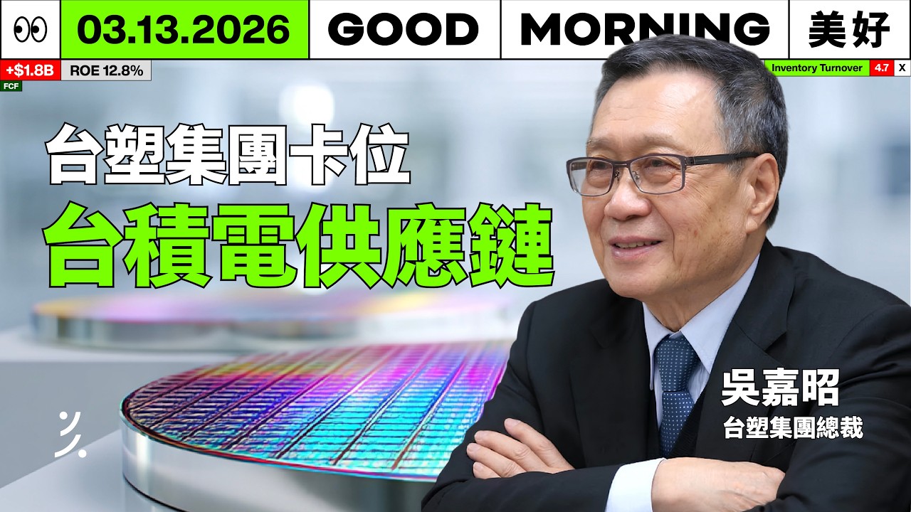 台塑四寶變身 AI 供應商！搶攻電子級材料：南亞、台化卡位「半導體＋電網」商機｜2026/03/13 (五)