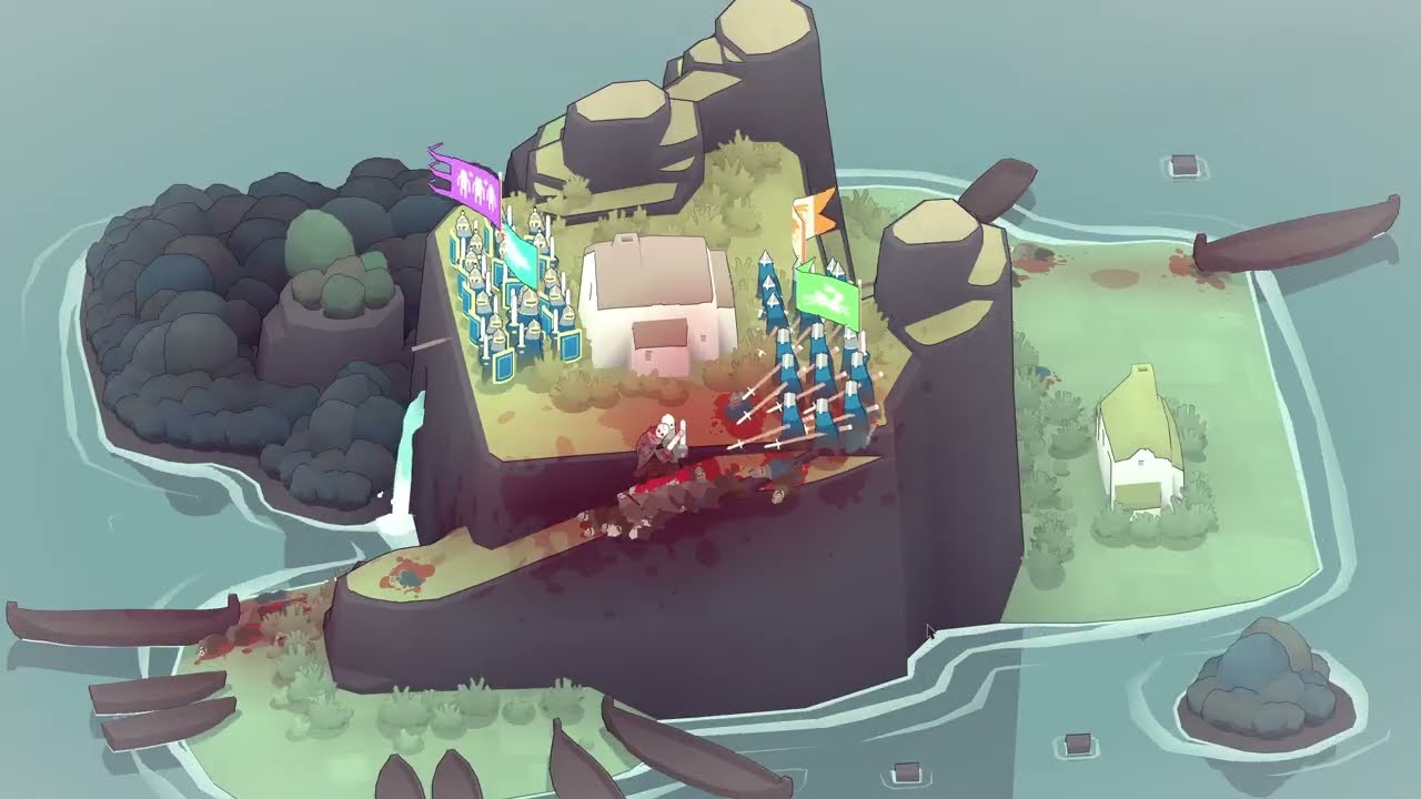 They Thought They Could Take My Island... (Bad North Gameplay Part 4)